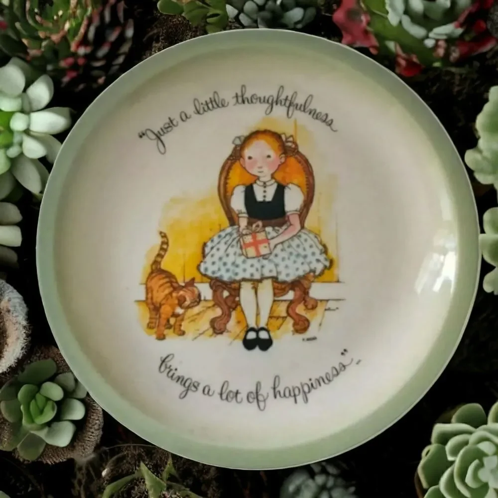 Holly Hobbie Wall Decor‎ Plate Just A Little Thoughtfulness American Greetings